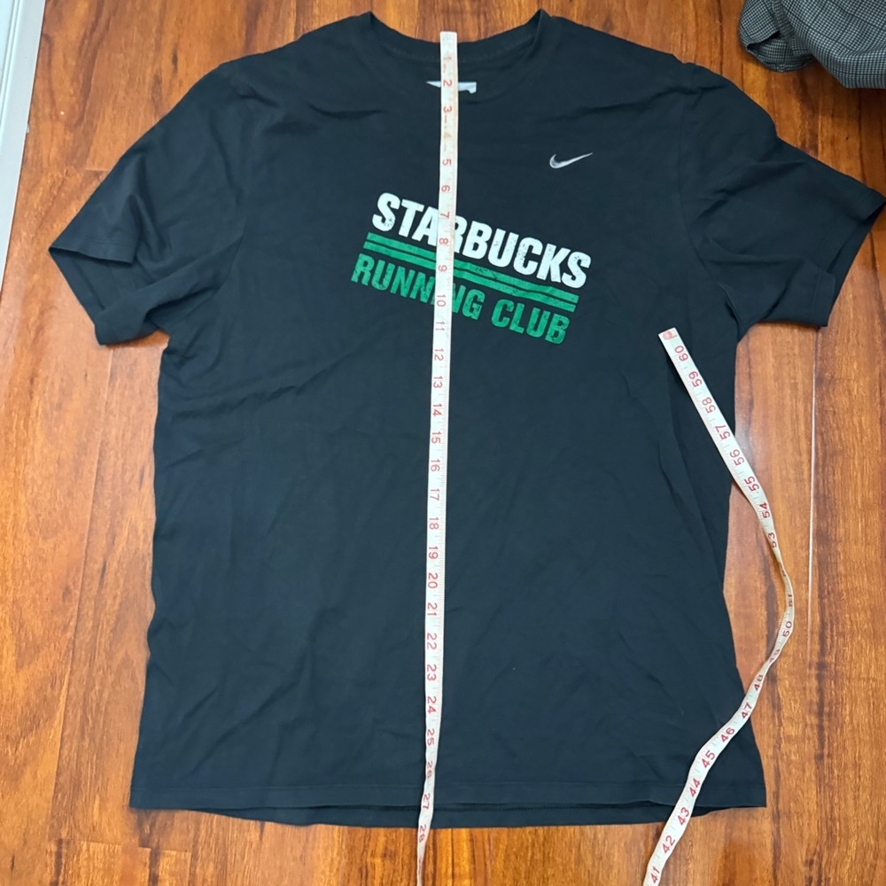 Nike Starbucks Running Club Vintage Shirt Size Large - Picture 7 of 7
